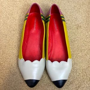 Jeffrey Campbell pencil flats